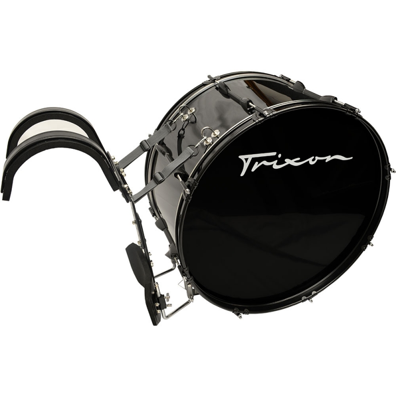 Trixon Marching Bass Drum 22x12 black 